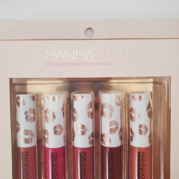 Manna Kadar Lip Charm 5pc Lip Locked Stain Set 0.17 fl oz each - Picture 2 of 8